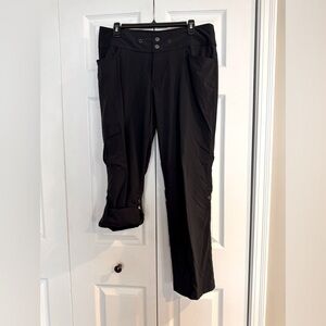 Columbia Omni- shield women’s black pants, size 12.